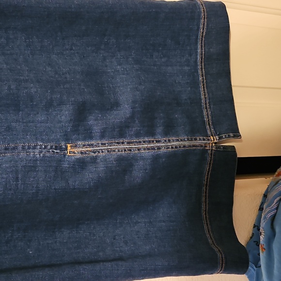 Anthrpologie Women's Blue Denim Dress Sz 1x - Picture 8 of 15